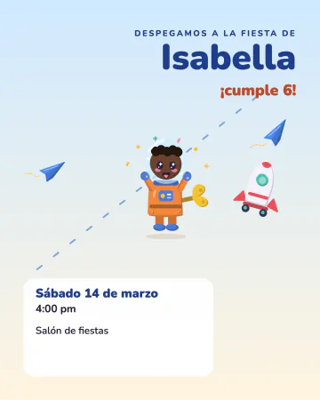 Avioncito de papel. Avioncitos de papel dejan su ruta en el cielo y un astronauta de cuerda despega en su cohete.