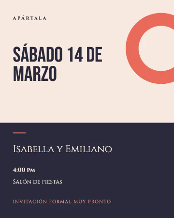 Fecha gigante. La fecha en números enormes.