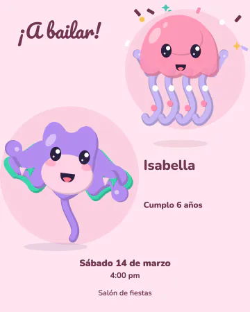 Baile de aletas. Lumi y Manta se ponen de fiesta entre papelitos de colores.