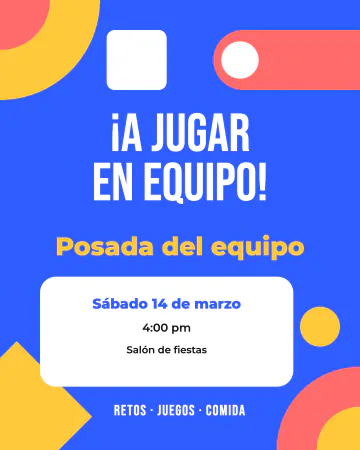 Día de integración en equipo. Figuras de colores que encajan entre sí como un equipo.