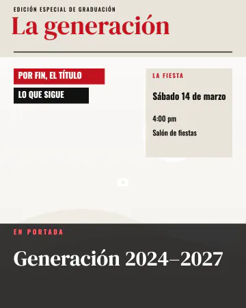 La generación en portada. Sales en la portada de una revista con tu foto y titulares.