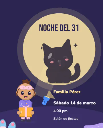 Sombras en la pared. Con la linterna, la pared se vuelve un lobo enorme.