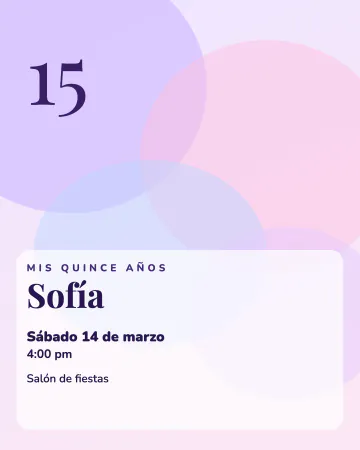 Aura lila. Degradado suave en lila, rosa y azul, con letras finas abajo.