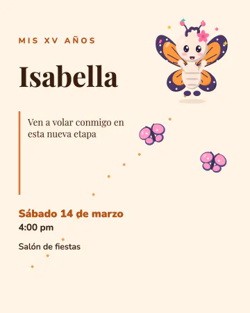 Vuelo de monarcas. Mariposas monarca volando en naranja y negro sobre crema.